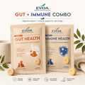 EVOA Gut + Immune Combo - Daily Digestive & Immunity Support for Cats & Dogs